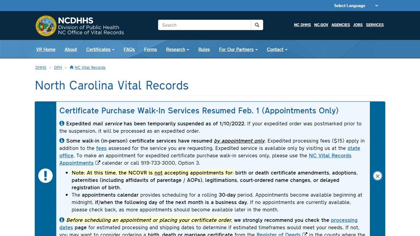 Nc Death Certificate